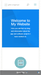 Mobile Screenshot of johnchapman.net