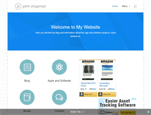 Tablet Screenshot of johnchapman.net